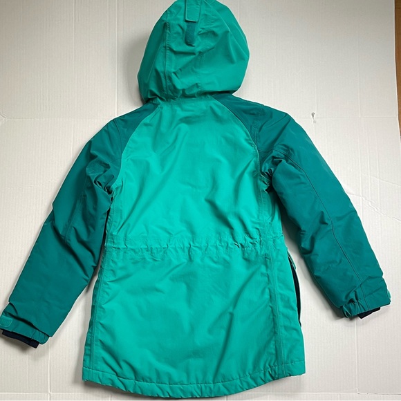 Lands end girl squall fleece lined waterproof insulated jacket. Size-S (7-8) - Picture 3 of 8
